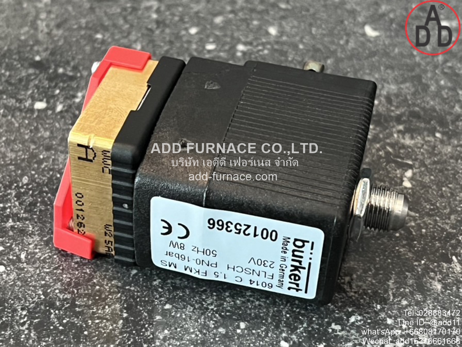 Burkert 6014 C 1,5 FKM MS (230V) (8)